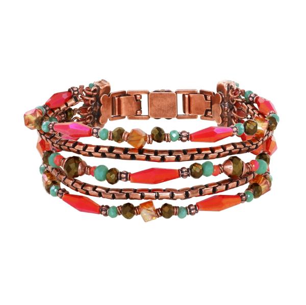 Orange - Indian Summer - Armband von Konplott